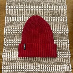 Red Reversible Burton Beanie